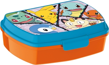 Pokémon Lunchbox - Lunchbox mit einem Fach für Kinder - Pokémon