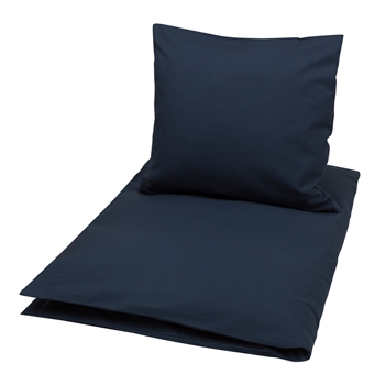 Bettwäsche für Babys - Müsli - 70x100 cm - Midnight - 100 % ökologische Baumwolle - Dunkelblau