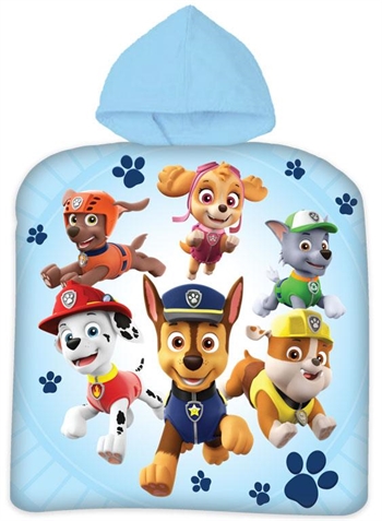 Badeponcho - Kinderhandtuch - Paw Patrol - 50x100 cm - 100 % Baumwolle