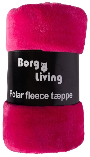 Fleece-Decke - Pink - 150x200 cm - Weiche und wunderbare Sofadecke - Borg living