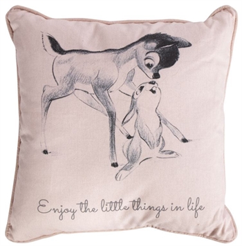 Dekokissen - 30x30 cm - Bambi und Klopfer - 2in1-Design - Borg Living