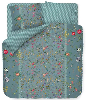 Bettwäsche Doppeldecke 200x200 cm - Petites fleurs blue - Bettwäsche-Set mit 2-in-1-Design - 100 % Baumwolle - Pip Studio Bettwäsche