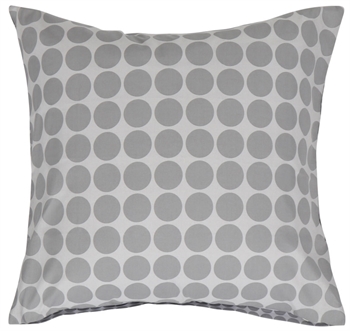 Kissenbezug 60x63 cm - Circle grey - Kissenbezug aus 100 % Baumwolle