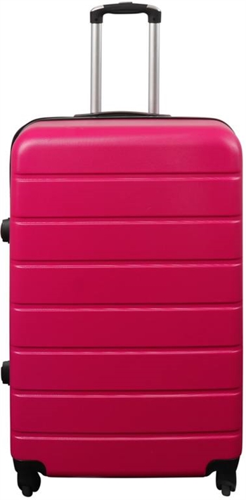 Großer Koffer - Pink - Hardcase Koffer - Größe Groß - leichter Koffer mit 4 Rädern