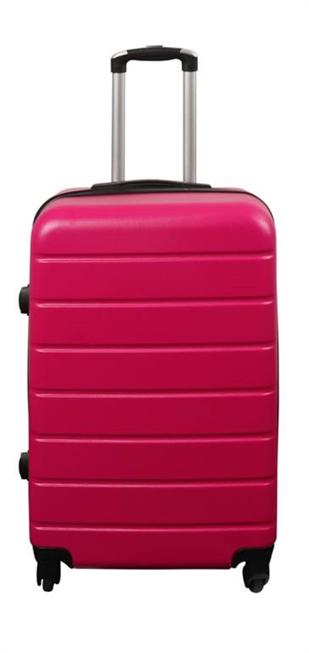 Koffer - Hardcase-Koffer - Größe Mittel - Pink - Praktischer Reisekoffer