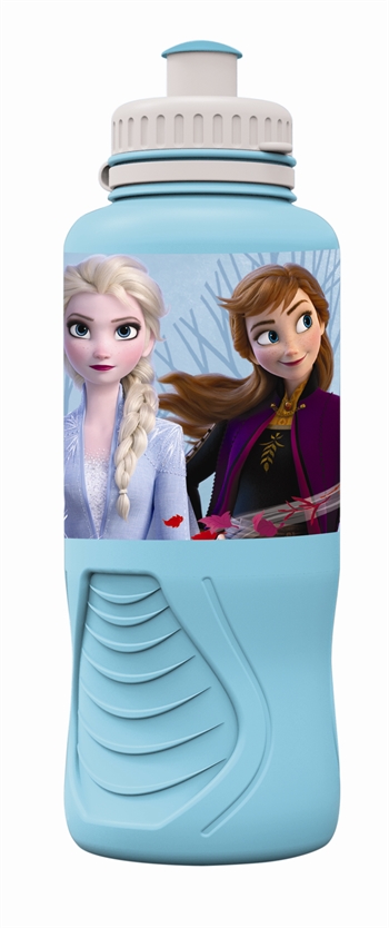 Frozen Trinkflasche - Trinkflasche mit Trinkverschluss für Kinder - Anna und Elsa