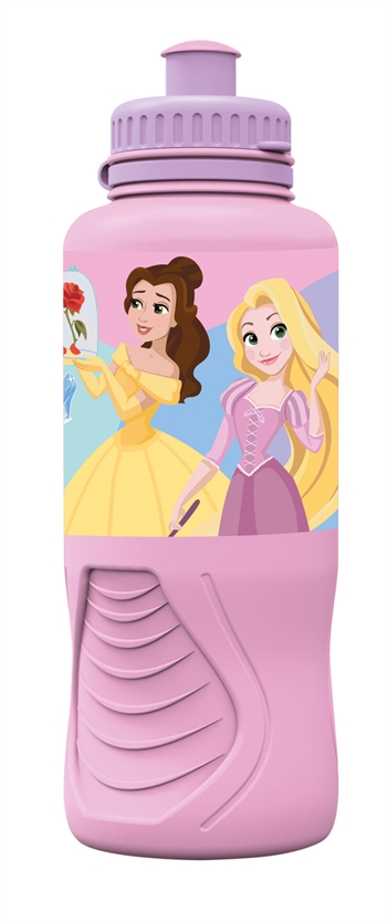 Disney Prinzessin Trinkflasche - Trinkflasche mit Schnabel für Kinder - Schneewittchen, Aschenputtel, Belle, Rapunzel und Dornröschen