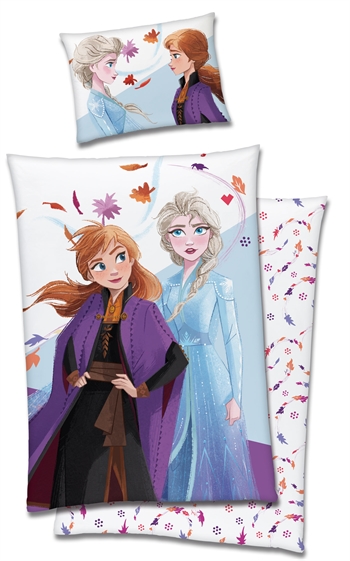 Frozen Bettwäsche - 140x200 cm - Anna und Elsa Bettwäsche - 100 % Baumwolle Bettwäsche-Set Frozen