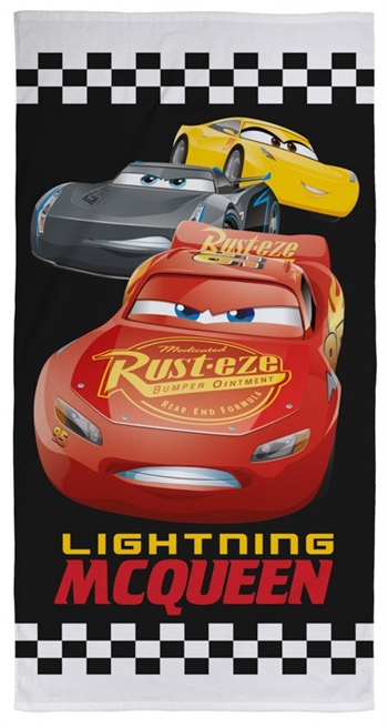 Strandtuch - Lightning McQueen - Cars - 70 x 140 cm - 100 % Baumwolle