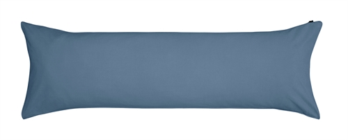 Kissenbezüge 50x150 cm - Frøya - Blauer stonewashed Kissenbezug - 100% ökologische Baumwolle - Høie