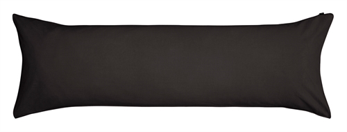 Kissenbezug 50x150 cm - Frøya - Schwarz, stonewashed Kissenbezug - 100 % Bio-Baumwolle - Høie