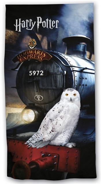 Harry Potter Strandtuch - Hogwarts Express - 70 x 140 cm - 100 % weiche Baumwolle