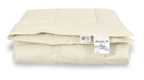 Junior-Decke Kapok - 100x140 cm - Ganzjahresdecke - Junior-Bettdecke mit Kapok - Zen Sleep