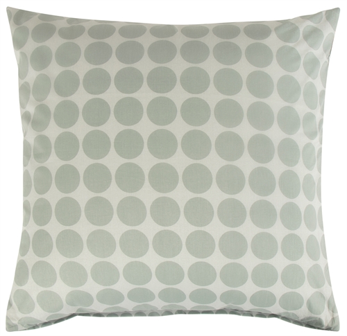 Kissenbezug 60x63 cm - Circle green - Kopfkissenbezug aus 100 % Baumwolle