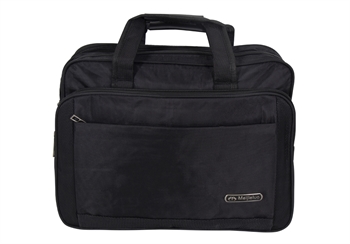 Computertasche - Schwarz aus strapazierfähigem Nylon - Passend für 14" Laptops