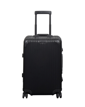 Handgepäckkoffer - Aluminium Koffer - Schwarz - Luxuriöser Trolley mit TSA-Schloss - 36 Liter