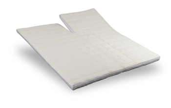 Matratzenauflage für u-geteilte Matratzen  - 160x210 cm 5 cm hoch - Advance Memory-Schaum - Zen Sleep - Ergonomische Matratzenauflage