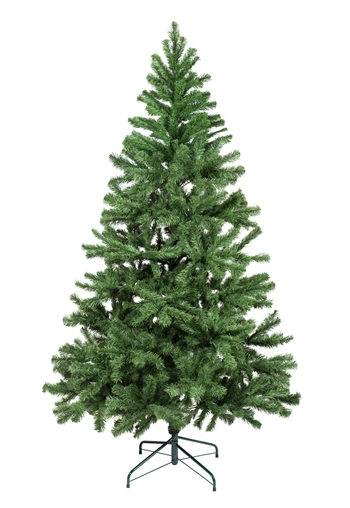 Künstlicher Weihnachtsbaum - Höhe 180 cm - Schöner und grüner Weihnachtsbaum - Mit Metallsockel