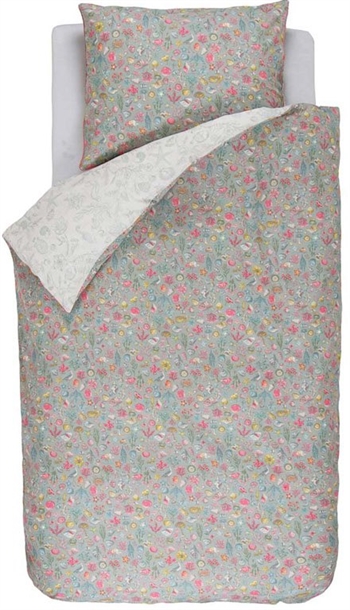 Bettwäsche mit Blumenmuster - 140x220 cm - Little sea green - Bettwäscheset mit 2-in-1-Design - Pip studio Bettwäsche