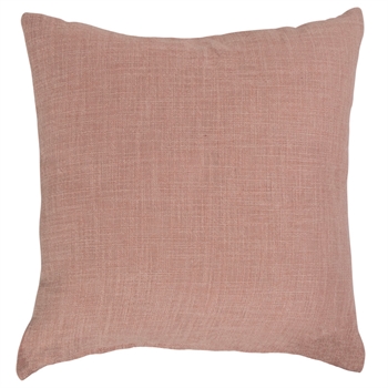 Dekokissen - 45x45 cm - Rosa - Sofakissen mit Struktur - Nordstrand Home