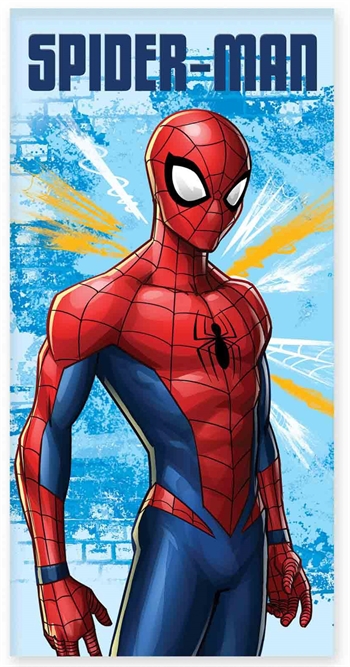 Strandtuch - 70 x 140 cm - Marvel Spiderman - 100 % Baumwolle